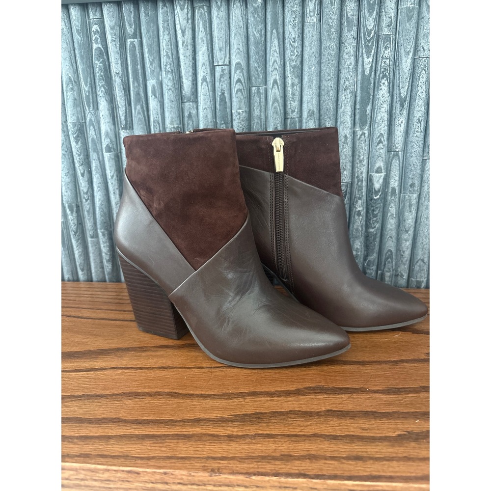 Vince Camuto Brown Ankle Boots